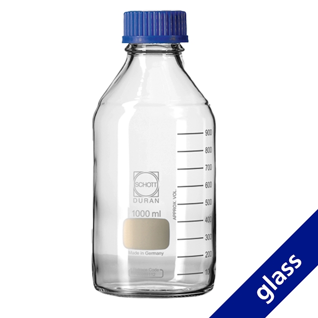 Laboratory Bottle 50 ml borosilicate glass, GL32